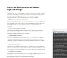 CopyQ – ein leistungsstarker und flexibler Clipboard-Manager
