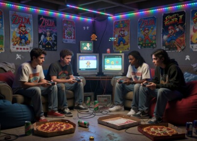 Retro Gaming LAN Party
